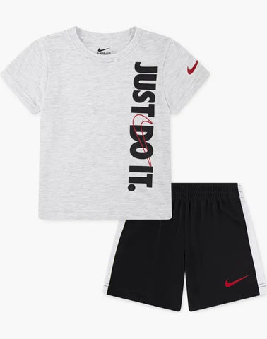 Conjunto Nike Nene Algodón Gris
