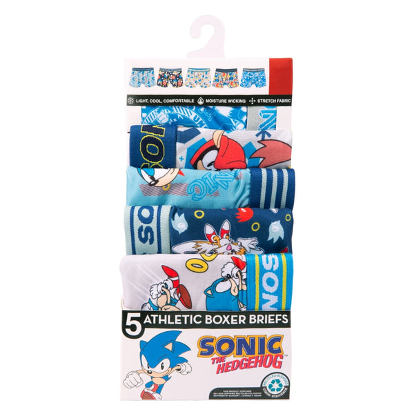 Pack x5 Boxers Sonic