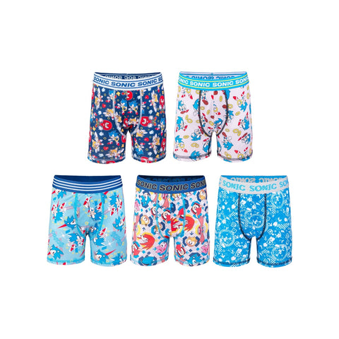 Pack x5 Boxers Sonic