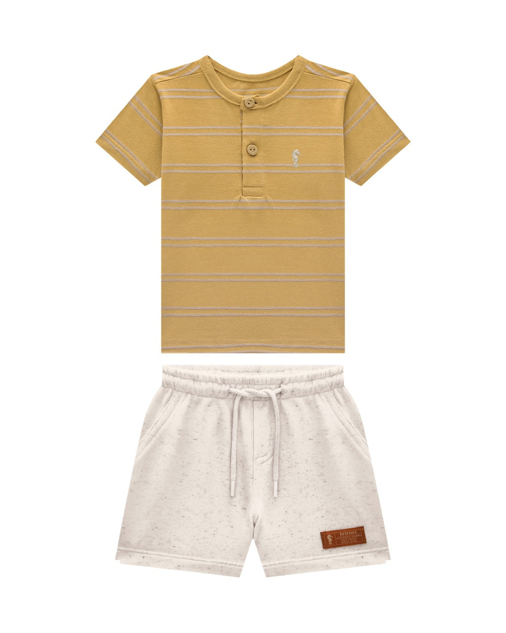 Conjunto Onda Marinha Beige