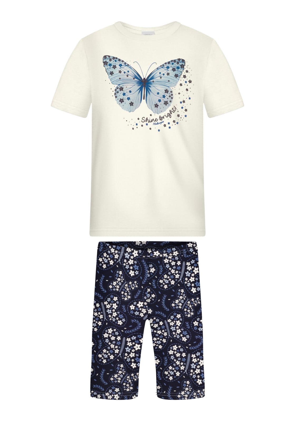 Conjunto Mariposa Azul