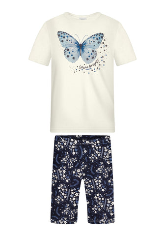 Conjunto Mariposa Azul