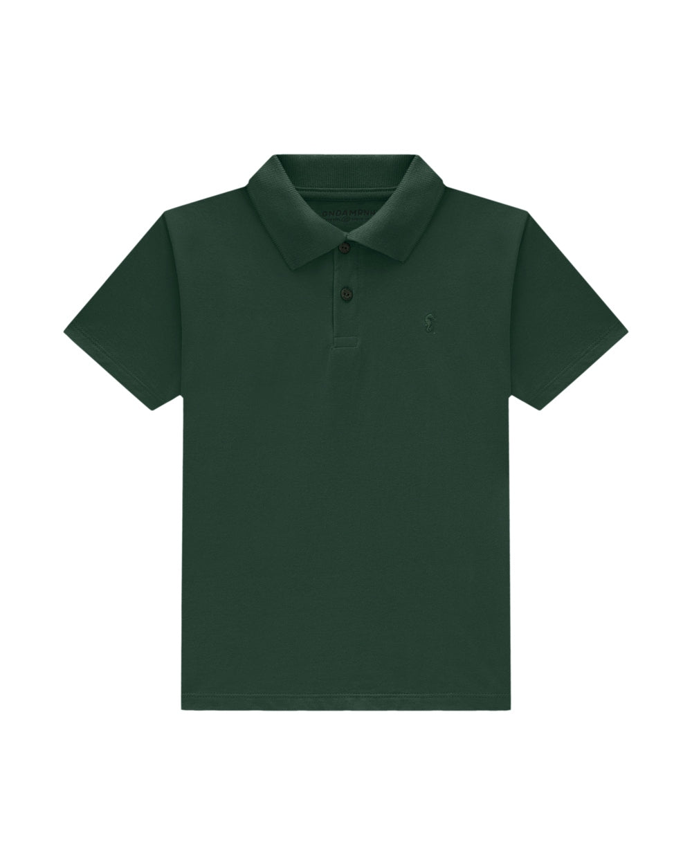 Remera Algodón Onda Marinha con Cuello Vede