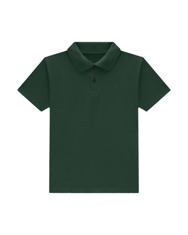 Remera Algodón Onda Marinha con Cuello Vede