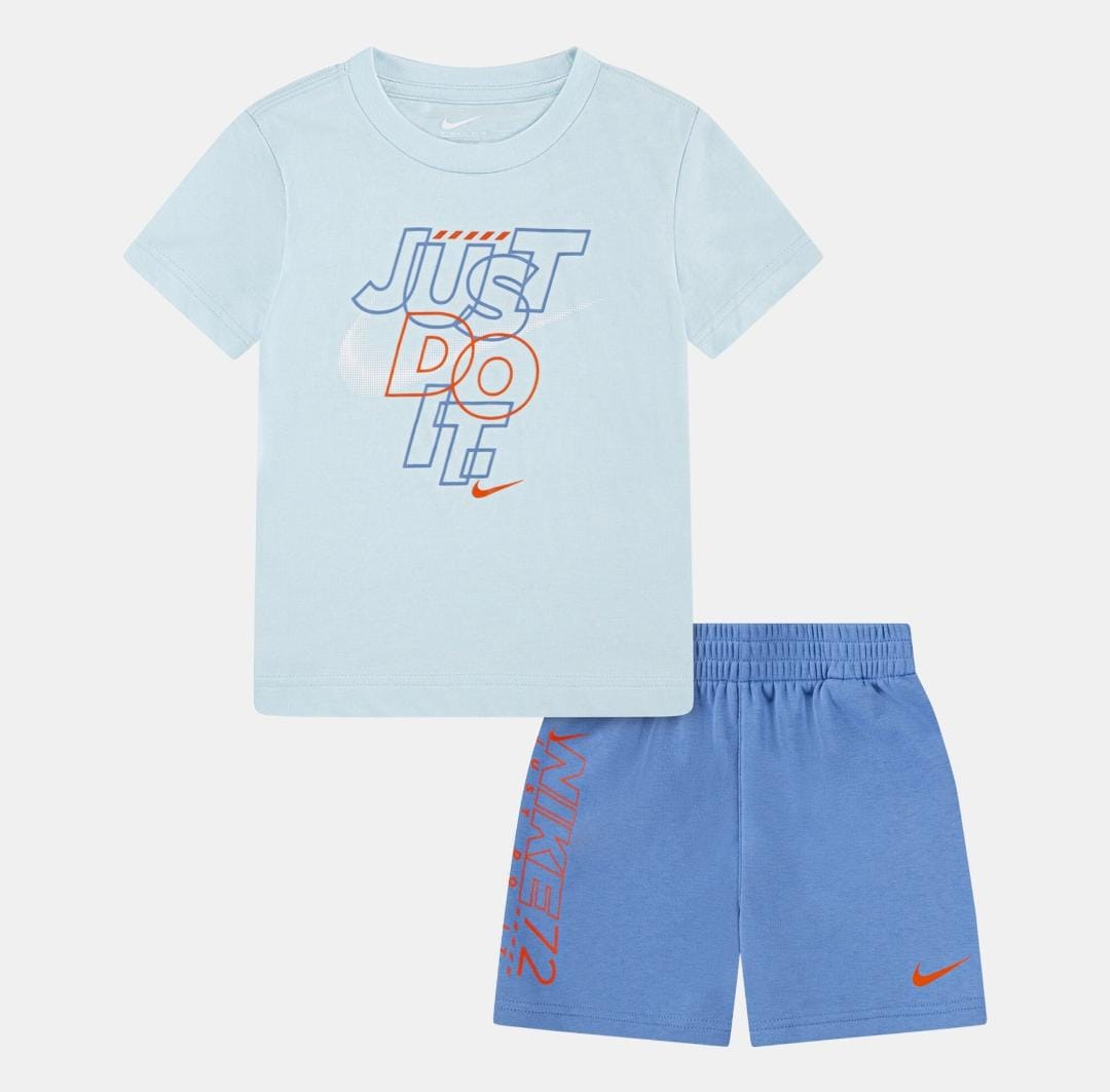 Conjunto Nike Bebe Celeste