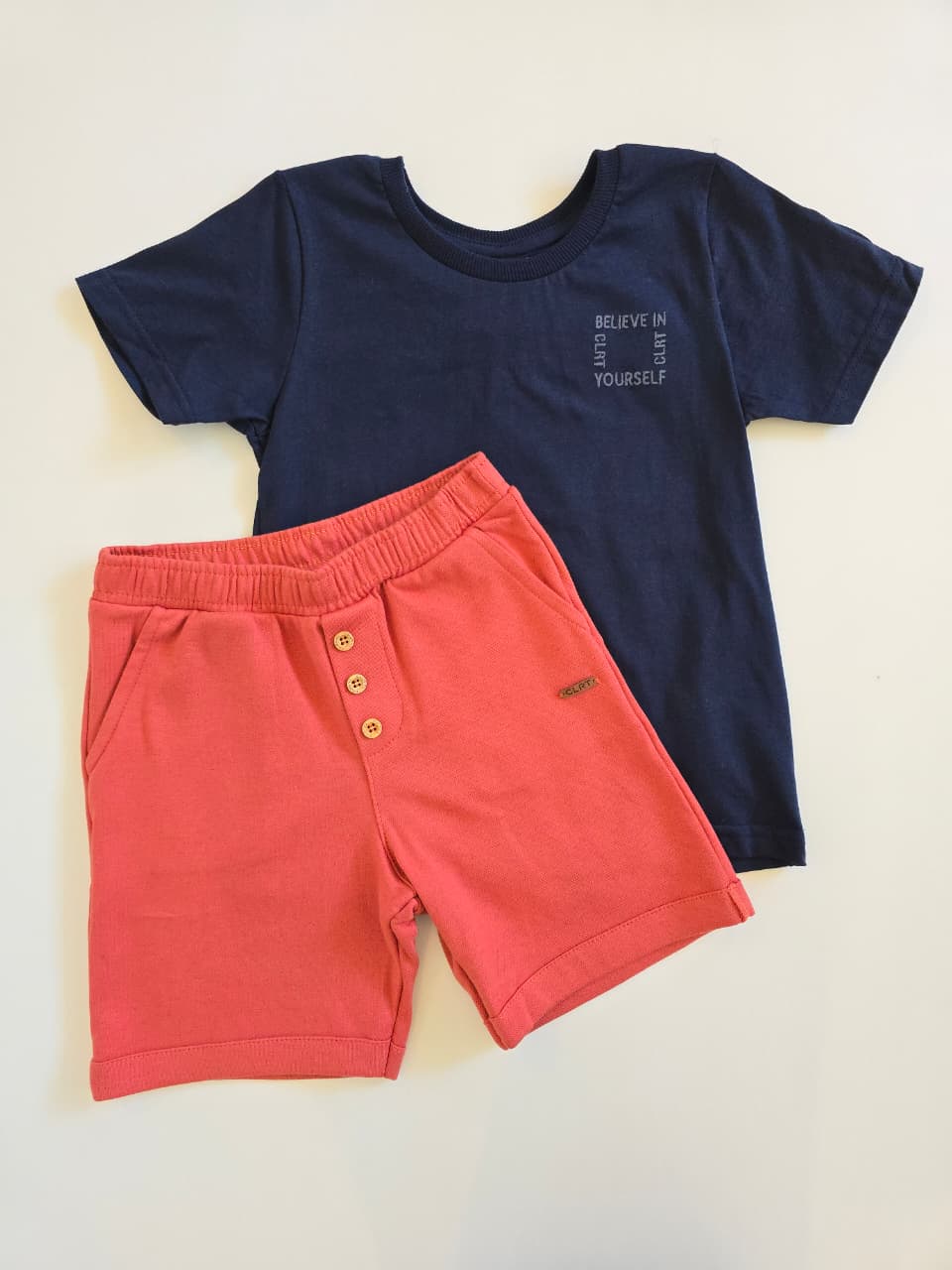 Conjunto Nene Azul Rojo