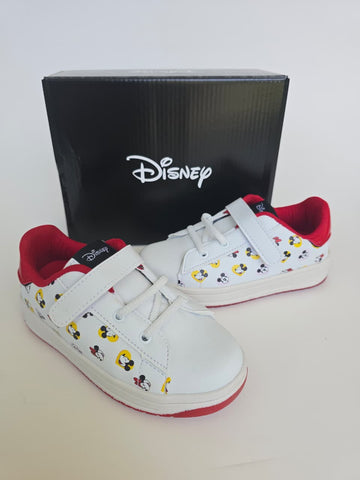Calzado Mickey Blanco Rojo