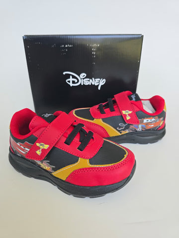 Calzado Cars Negro Rojo