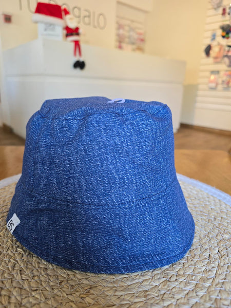 Gorro Playero Jean Azul
