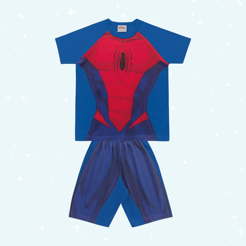Pijama Spiderman Azul