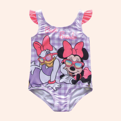 Traje de Baño Nena 1 Piezas Minnie & Daisy