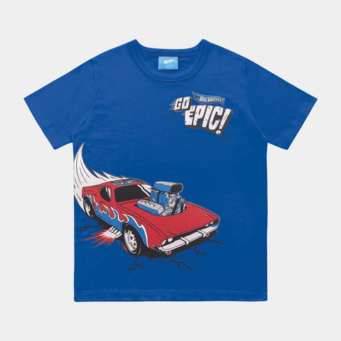 Remera Hotwheels Azul
