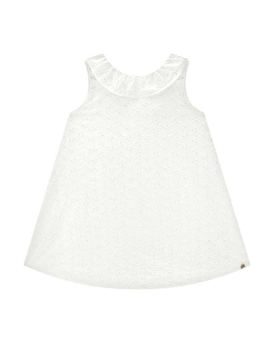 Vestido Somnii Broderie Crema