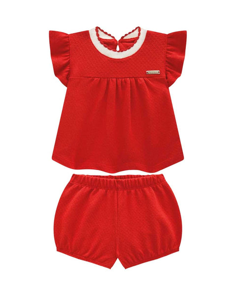 Conjunto Somnii Rojo nena