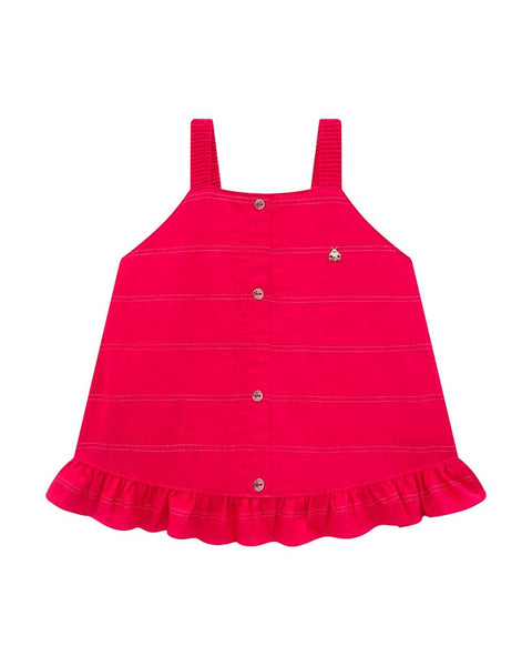 Conjunto Nena Somnii Lino Rojo