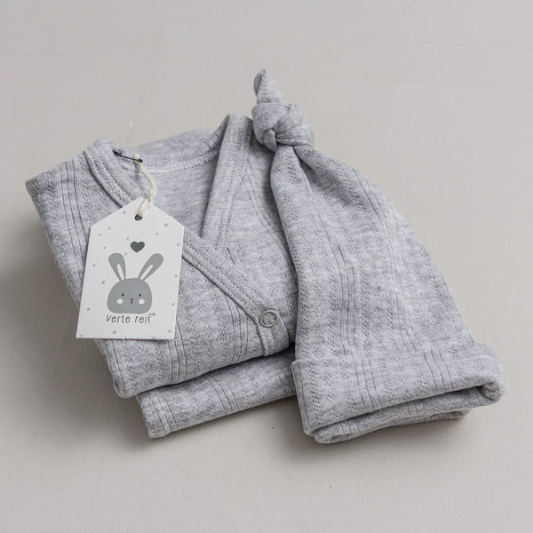 Set 3 Piezas Bebe Verte Reir Gris