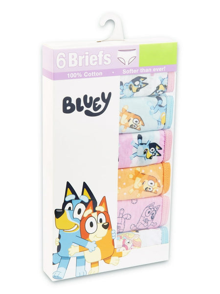 Pack x6 interiores nena Bluey