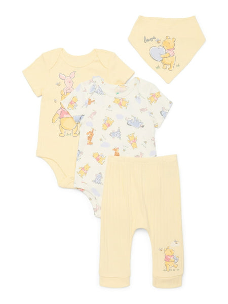 Set 4 Piezas Winnie The Pooh