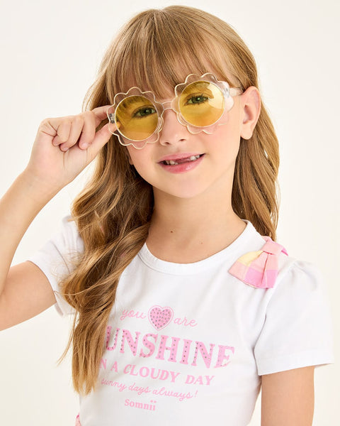 Conjunto Nena Blanco Rosa