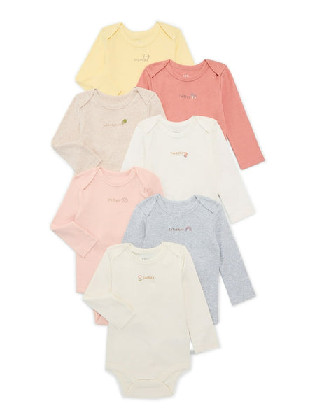 Pack x7 Bodys Garanimals  beba