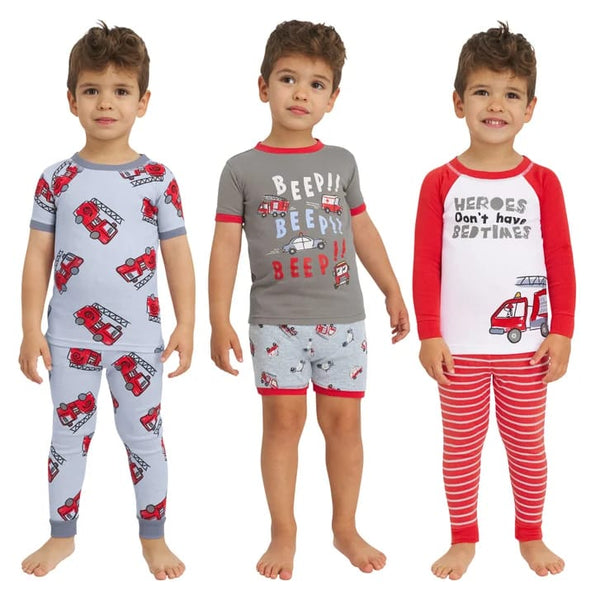 Set x2 Pijama Nene Bomberos