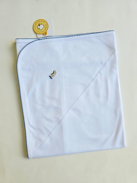 Manta Algodón Pima Blanco Avión
