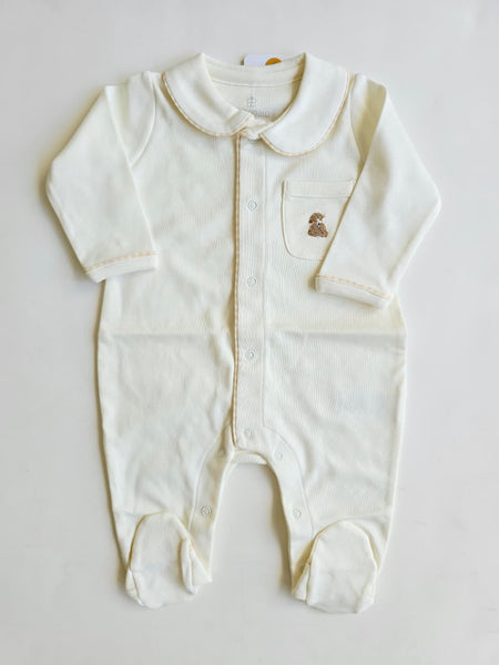 Enterito Bebe Pima Crema