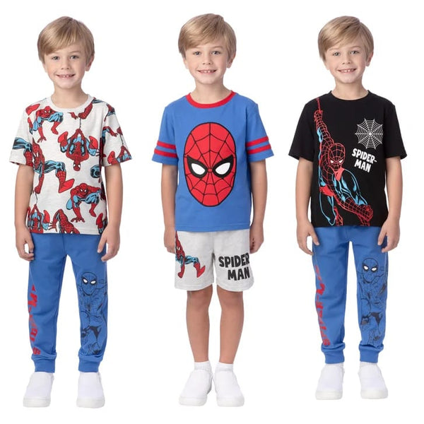 Set x5 piezas  Nene Spiderman