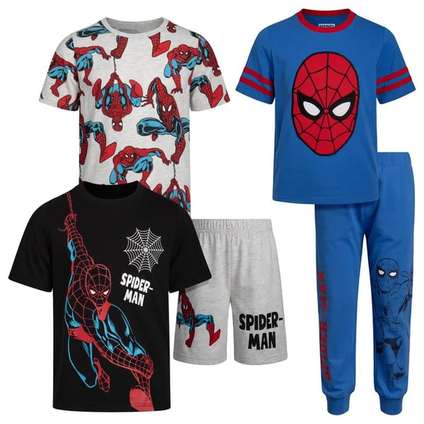 Set x5 piezas  Nene Spiderman
