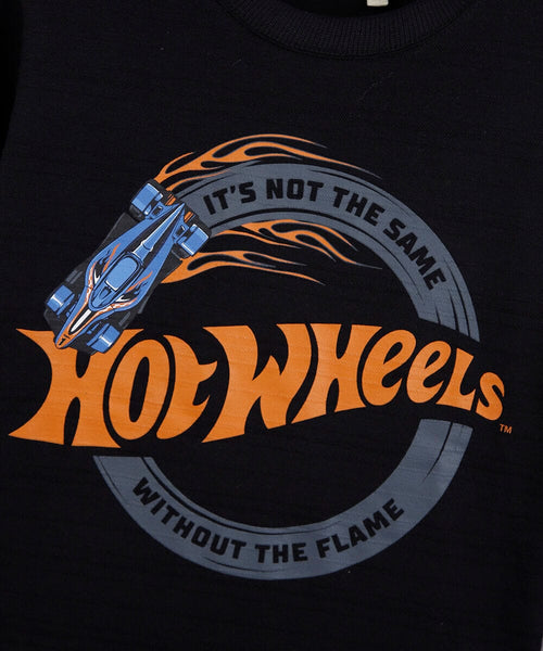 Remera Hotwheels Mangas Largas