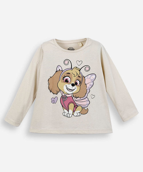 Remera  Skye Paw Patrol Mangas Largas