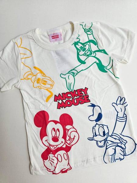Remera Mickey Mouse Blanca