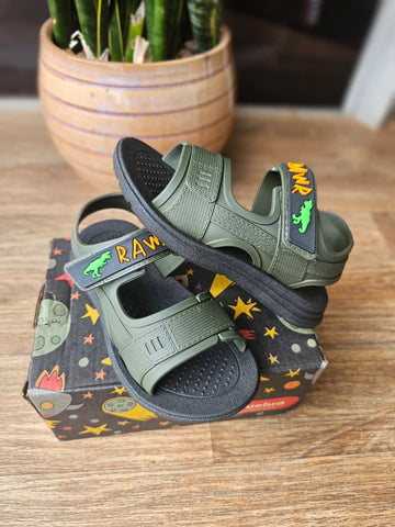 Sandalia Verde Militar