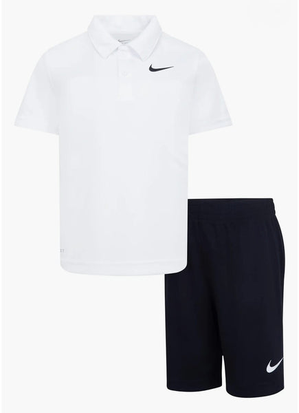 Conjunto Nike Nene Blanco/Negro