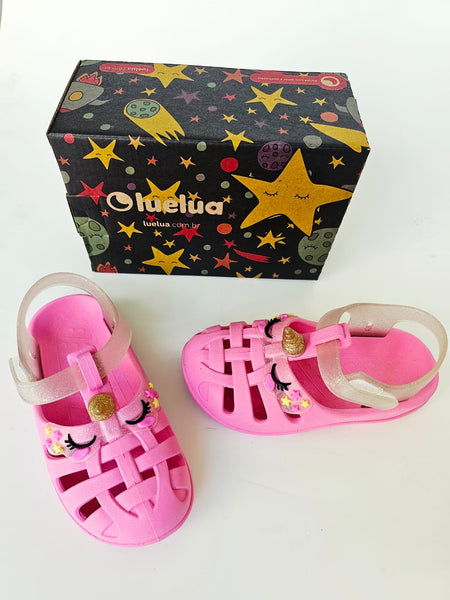 Crocs Unicornio Fucsia