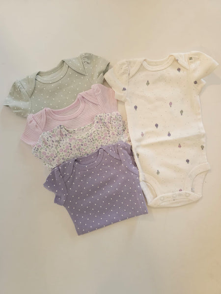 Pack x5 Bodys Beba Carter's Globitos