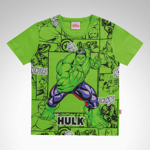 Remera Marvel Hulk Verde
