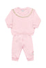 Conjunto Beba Frizado Rosa