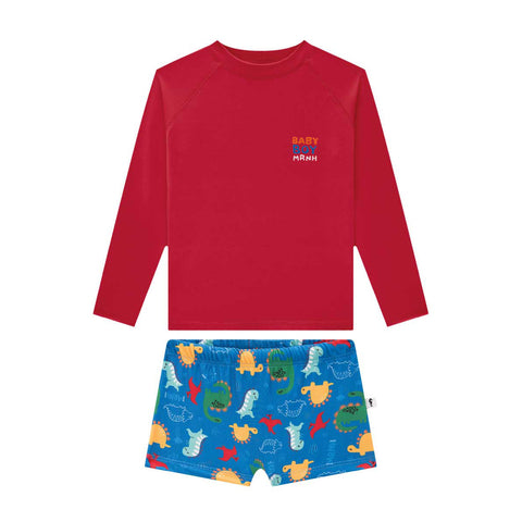 Conjunto de Baño OM Rojo