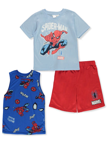 Set x3 Piezas Spiderman