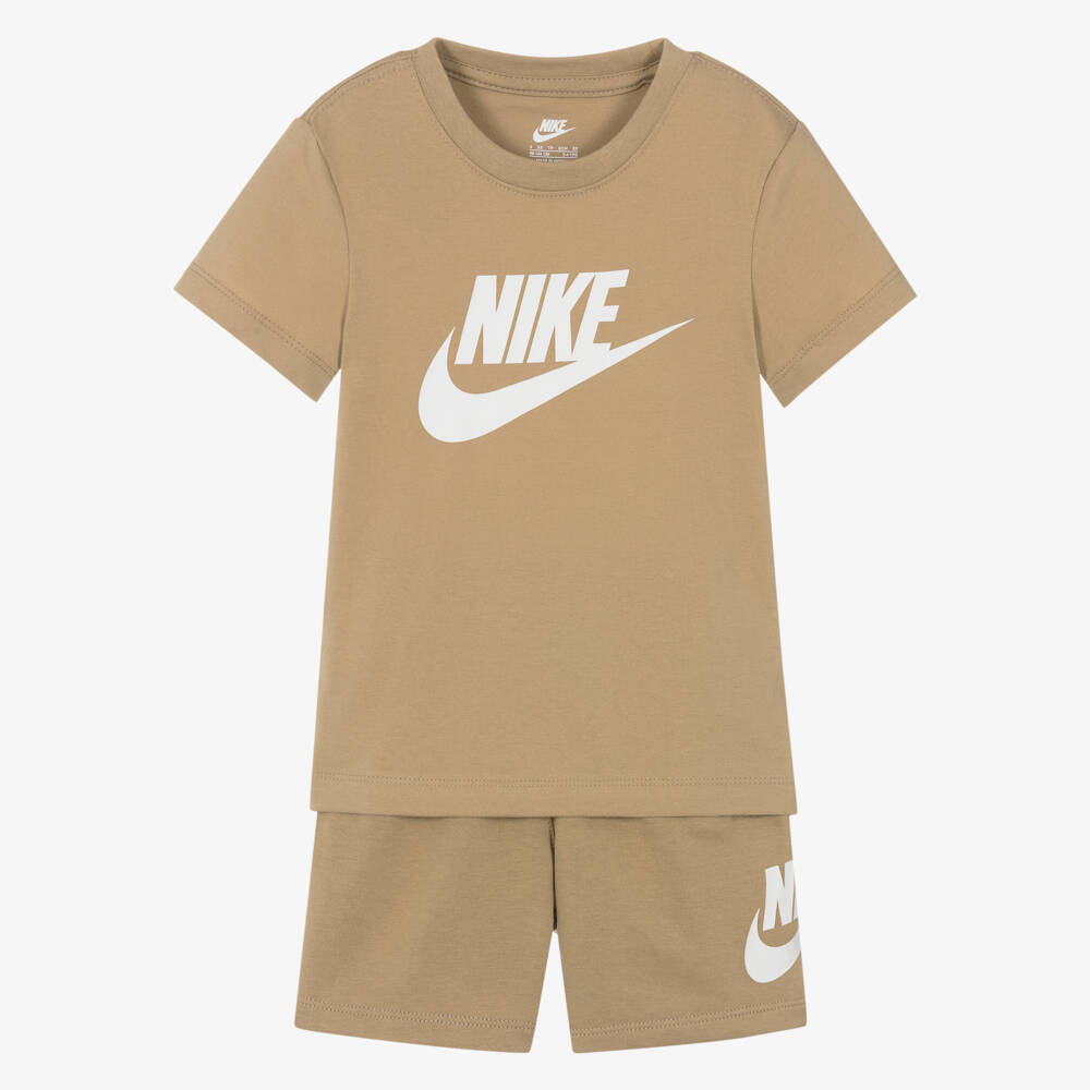 Conjunto Nike Beige Algodón
