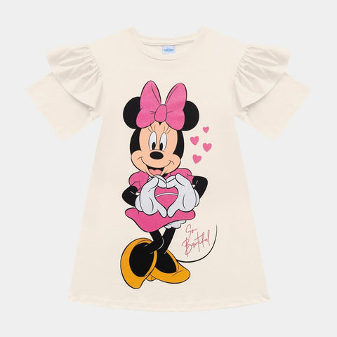 Vestido Crema Minnie