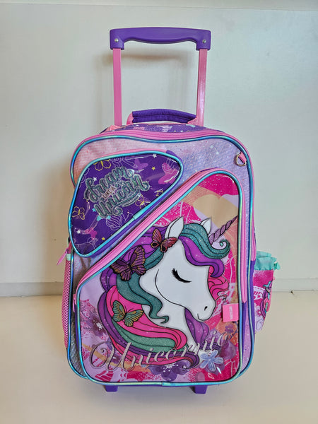 Mochila Grande Unicornio con Rueditas