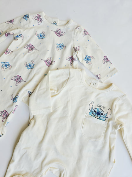 Set x2 Enteritos Stitch