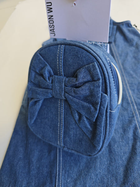 Set Vestido Jean + Mochilita