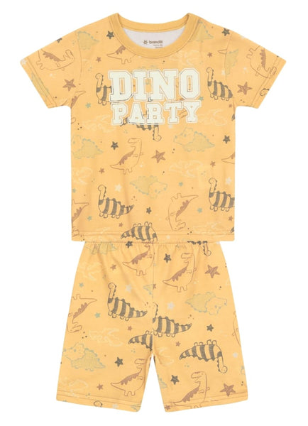 Pijama Brilla en la Oscuridad Dino Party