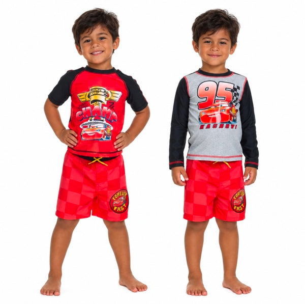 Traje de baño 3 Piezas Cars