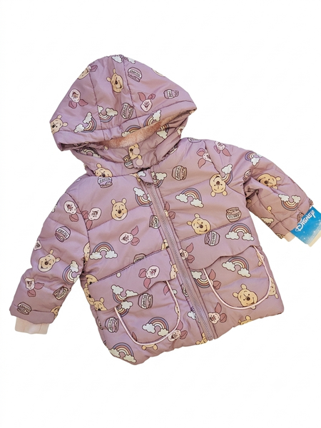 Campera Nena Winnie The Pooh Frizada por dentro