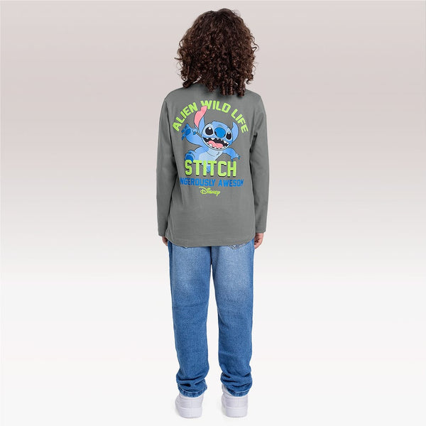 Remera Mangas Largas Stitch