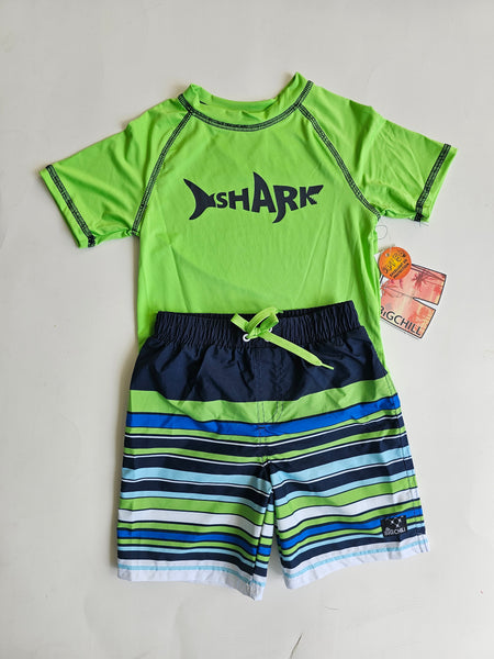 Traje de baño Verde Con Protección UV